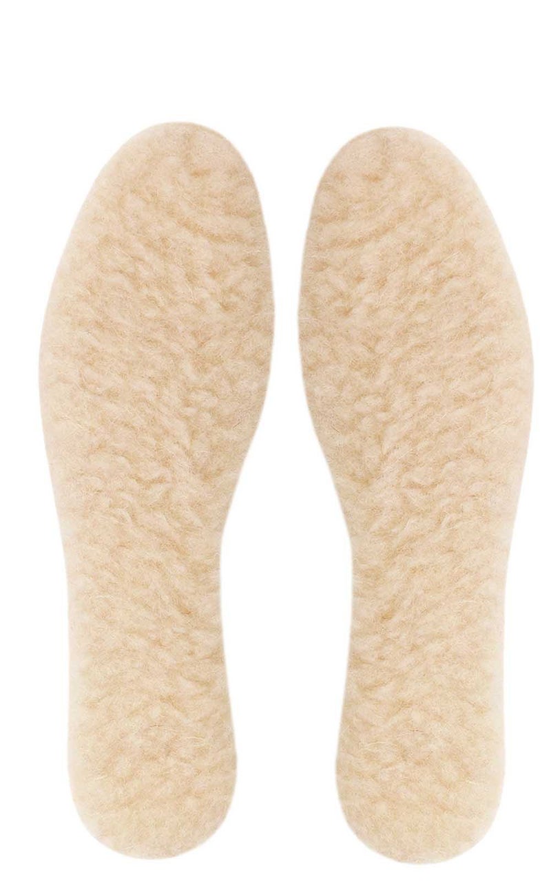 Kaps Wool, Quality 100% Natural Wool Shoe Insoles for Cold Weather, Made in Europe, Cut to fit - Image 2